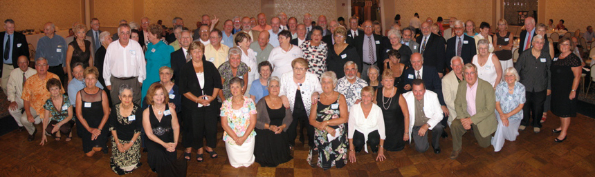 Class picture, 50th reunion .